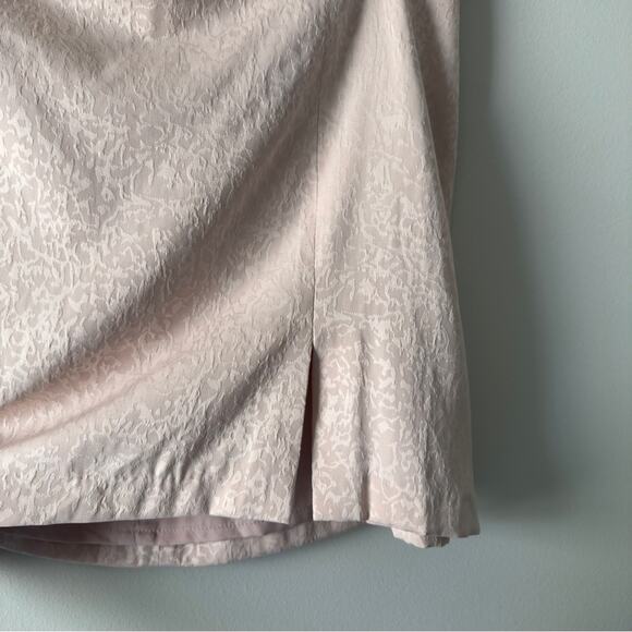 House of Harlow 1960 Revolve Blush Pencil Skirt abstract animal print mini slit - Picture 6 of 11